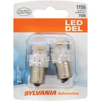 1156 Mini Automotive Bulb, LED, 12.8 W/2.3 W, White Meunier Outillage Industriel