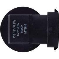 H8 Headlight Bulb, LED, 12.8 W/9 W, White Meunier Outillage Industriel