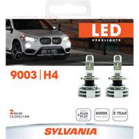 9003 Headlight Bulb, LED, 12 W/14 W/24 W, White Meunier Outillage Industriel