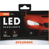 9006 Headlight Bulb, LED, 13.2 W/17 W, White Meunier Outillage Industriel