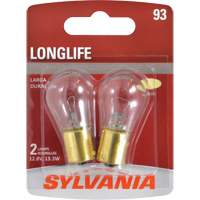 93 Long Life Mini Automotive Bulb, Incandescent, 13.3 W Meunier Outillage Industriel