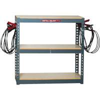 Support de charge pour batterie avec 10 jeux de pinces Meunier Outillage Industriel