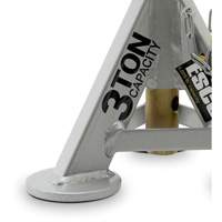 Performance Shorty Low Profile Jack Stands, 3 tons Capacity, 11" - 17" H Meunier Outillage Industriel