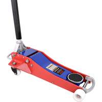 Floor Jack, 3 Ton(s) Capacity, 3" Lowered, 19-3/4" Raised, Manual Hydraulic Meunier Outillage Industriel