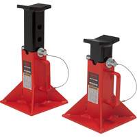 Jack Stands, Locking Pin, 5 tons Capacity, 9-1/2" - 15-3/4" H Meunier Outillage Industriel