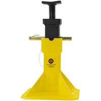 Jack Stands with Adjustable Screw Top Saddle, Locking Pin, 15-1/2" - 20-1/2" H Meunier Outillage Industriel