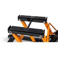 ATV and Motorcycle Jack, 0.75 Ton(s) Capacity, 4-2/3" Lowered, 14-1/2" Raised, Manual Hydraulic Meunier Outillage Industriel