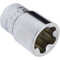 5-Point EPR Torx Socket Set, 16 Pieces, 1/4"/3/8"/1/2" Drive Size Meunier Outillage Industriel