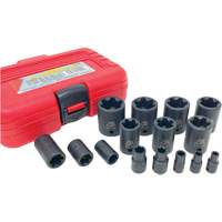 EP "Star" Plus Socket Set, 15 Pieces, 1/4"/3/8"/1/2" Drive Size Meunier Outillage Industriel
