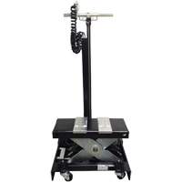 Low Profile Floor Service Jack, 12 Ton(s) Capacity, 7-1/2" Lowered, 15" Raised, Air Hydraulic Meunier Outillage Industriel