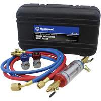 Ensemble de hublots d'inspection visuelle avec raccords manuels R134A Meunier Outillage Industriel