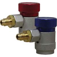 Coupleur de s&eacute;curit&eacute; manuel R134a haute pression 1/4” FL-M x 16 Meunier Outillage Industriel