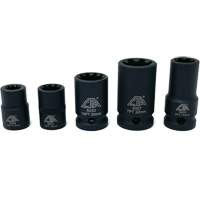 5 Pc. VAG Brake Caliper Socket Set Meunier Outillage Industriel
