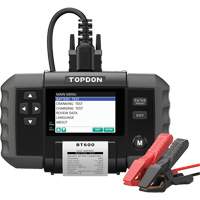 Testeur de batterie 12?V et de syst&egrave;mes 12?V/24?V BT600 avec imprimante int&eacute;gr&eacute;e Meunier Outillage Industriel