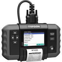 Testeur de batterie 12?V et de syst&egrave;mes 12?V/24?V BT600 avec imprimante int&eacute;gr&eacute;e Meunier Outillage Industriel