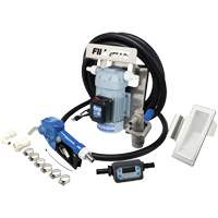 Pompe de transfert de fluide d'&eacute;chappement diesel (DEF) 115 V CA avec support pour cuve GRV, pistolet et compteur Meunier Outillage Industriel