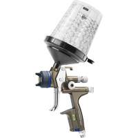 X5500 RP 1.3 I RPS D DIGI psi Premium Paint Spray Gun for Automotive Refinishing, 1/4" NPT Air Inlet, 10.24 CFM, 0.6 L/0.9 L Capacity, 0.17 PSI Meunier Outillage Industriel