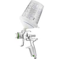 4400 B HVLP 1.0 SR 0.3 L RPS Premium Paint Spray Gun for Spot Repairs in Automotive Finishes, 1/4" NPT Air Inlet, 4.24 CFM, 0.3 L Capacity, 0.14 PSI Meunier Outillage Industriel
