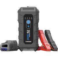 D&eacute;marreur d'appoint, survolteur, banque d'alimentation et lampe de poche JumpSurge1500 Meunier Outillage Industriel