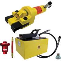 Ensemble de brise-talon pour pneus g&eacute;ants avec pompe hydraulique de 2 gallon Meunier Outillage Industriel
