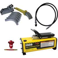 Ensemble de t&ecirc;te de brise-talon pour pneus g&eacute;ants avec pompe hydraulique de 1/2 gallon Meunier Outillage Industriel