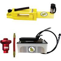 Ensemble de brise-talon pour pneus g&eacute;ants/&eacute;quipement de terrassement Yellow Jackit Meunier Outillage Industriel