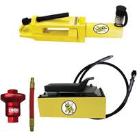 Ensemble de brise-talon pour pneus g&eacute;ants/&eacute;quipement de terrassement Yellow Jackit Meunier Outillage Industriel