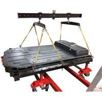 Chariot pour batterie de VE Ford capacit&eacute; de 3600 lb Meunier Outillage Industriel