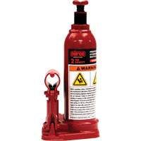 Professional Hydraulic Bottle Jack, 2 Ton(s), 14-1/2" Raised Height Meunier Outillage Industriel