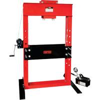 Presse pour atelier op&eacute;r&eacute;e par une pompe/hydraulique &agrave; air, Capacit&eacute; 50 tonnes Meunier Outillage Industriel