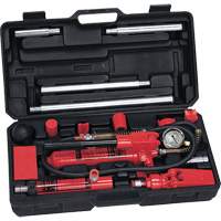 Trousse de r&eacute;paration collision/entretien de capacit&eacute; 4 tonnes avec adaptateurs en fonte Meunier Outillage Industriel