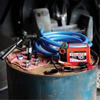 Pompe de transfert de carburant 12 V CC avec pistolet Meunier Outillage Industriel