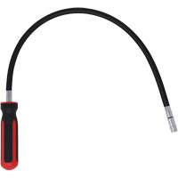 Tournevis flexible extra-long avec adaptateur carr&eacute; 1/4" x hexagonal 1/4" Meunier Outillage Industriel