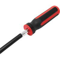 Tournevis flexible extra-long avec adaptateur carr&eacute; 1/4" x hexagonal 1/4" Meunier Outillage Industriel