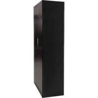 Armoire de rangement combin&eacute;e, 36" la x 18" p x 72" h, Noir Meunier Outillage Industriel