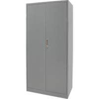 Combination Storage Cabinet, 36" W x 18" D x 72" H, Grey Meunier Outillage Industriel