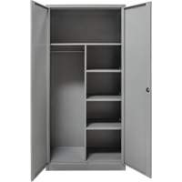 Combination Storage Cabinet, 36" W x 18" D x 72" H, Grey Meunier Outillage Industriel