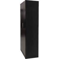 Hi-Boy Storage Cabinet, Steel, 4 Shelves, 72" H x 36" W x 18" D, Black Meunier Outillage Industriel