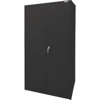 Storage Cabinet, Steel, 4 Shelves, 78" H x 36" W x 24" D, Black Meunier Outillage Industriel