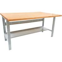Industrial Modular Workbench, 1000 lbs. Cap., 72" W x 48" D Meunier Outillage Industriel