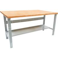 Industrial Modular Workbench, 1000 lbs. Cap., 72" W x 48" D Meunier Outillage Industriel