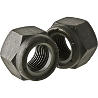 Hex Nut, 5/8" Dia., Black Oxide, Coarse Meunier Outillage Industriel