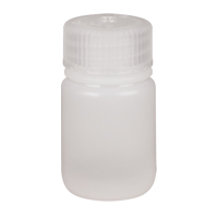 Wide-Mouth Bottles, Round, 1 oz., Plastic Meunier Outillage Industriel