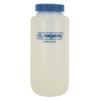 Wide-Mouth Bottles, Round, 32 oz., Plastic HC679 | Meunier Outillage Industriel
