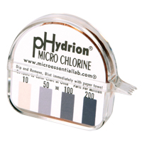 pHydrion CM-240 Hydrion Chlorine Test Paper IB866 | Meunier Outillage Industriel