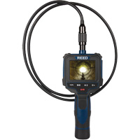 Recordable Borescope Inspection Camera, 2.5" Display, 640 x 480 pixels, 8 mm (0.31") Camera Head Meunier Outillage Industriel