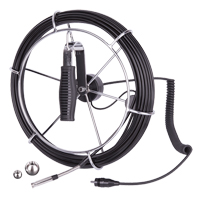 T&ecirc;te de cam&eacute;ra sur enrouleur de c&acirc;ble Meunier Outillage Industriel