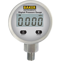 B5000 Series Pressure Gauge, 2-1/2" , 0 - 103.4 kPa/0 - 15 psi/0 - 416 in. w.c., Bottom Mount, Digital IC640 | Meunier Outillage Industriel