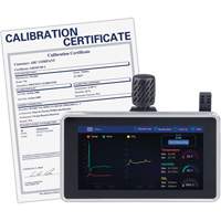 Analyseur de la qualit&eacute; de l'air avec support mural/de bureau et certificat de calibration Meunier Outillage Industriel