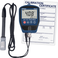 pH/mV Meter with Temperature with ISO Certificate IC872 | Meunier Outillage Industriel